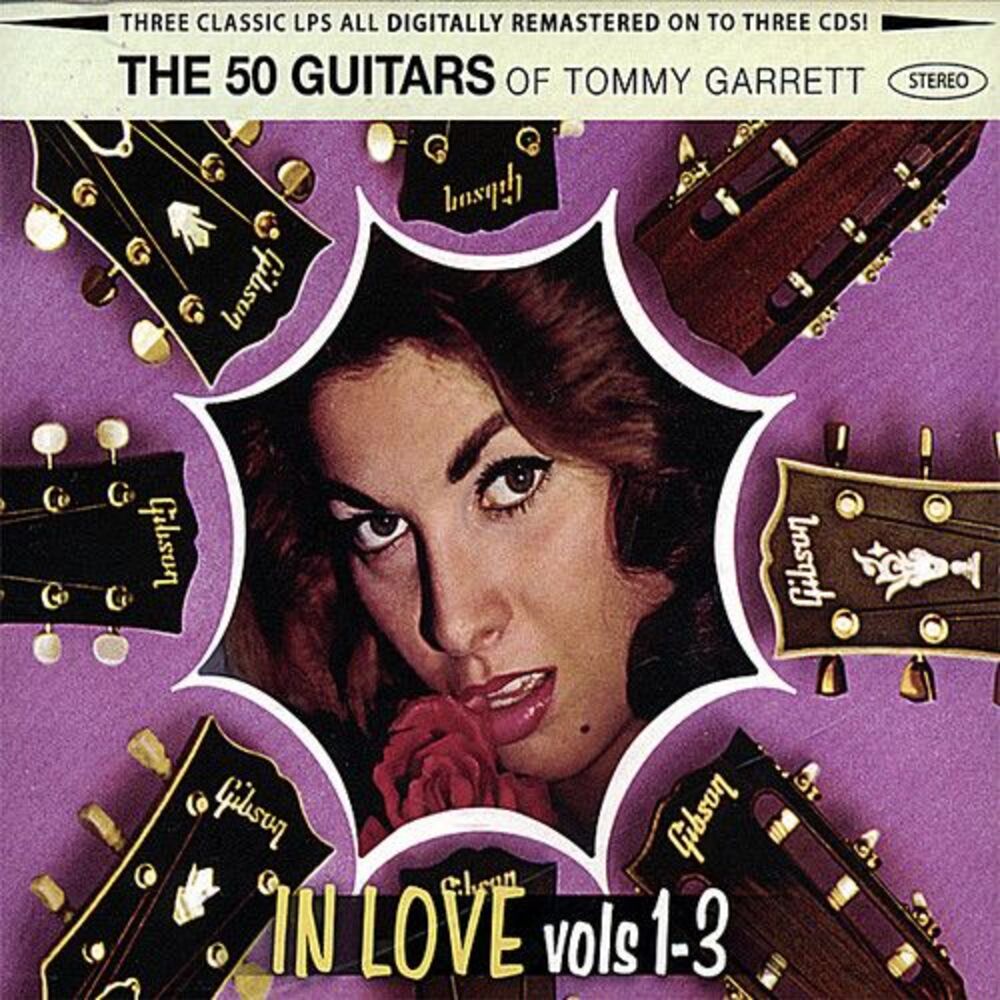 The 50 Guitars of Tommy Garrett - In Love Vols 1 to 3  CD